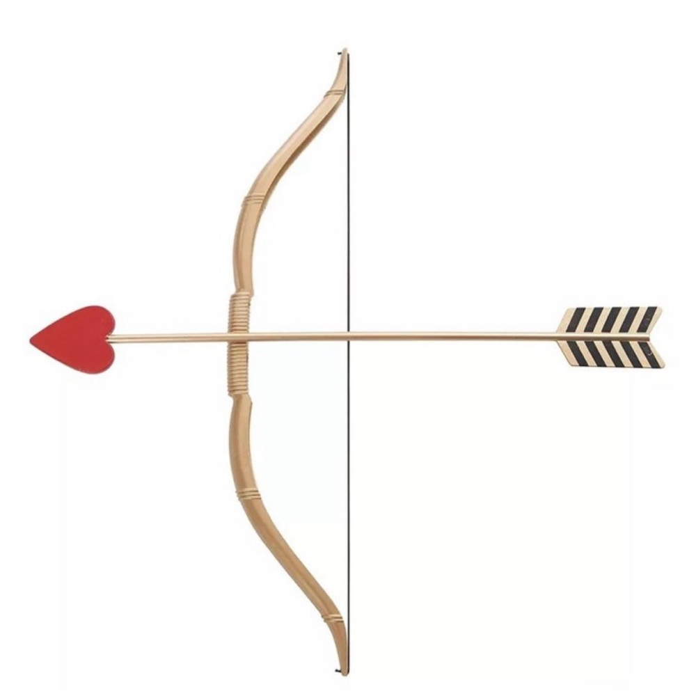 Heart Arrow Bow Women's Accessory